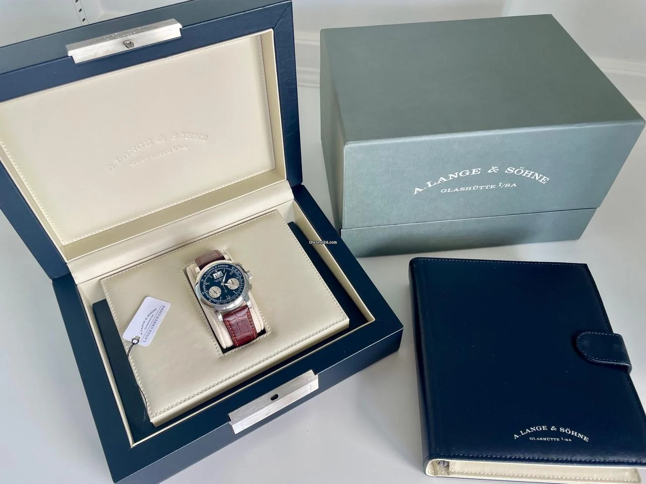 A. Lange & S?hne Datograph 403.035 Full Set Box & Papers