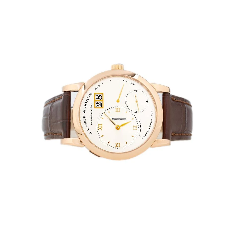 A. Lange & S?hne Lange 1 Rose Gold Silver Dial 38.5mm 101.032