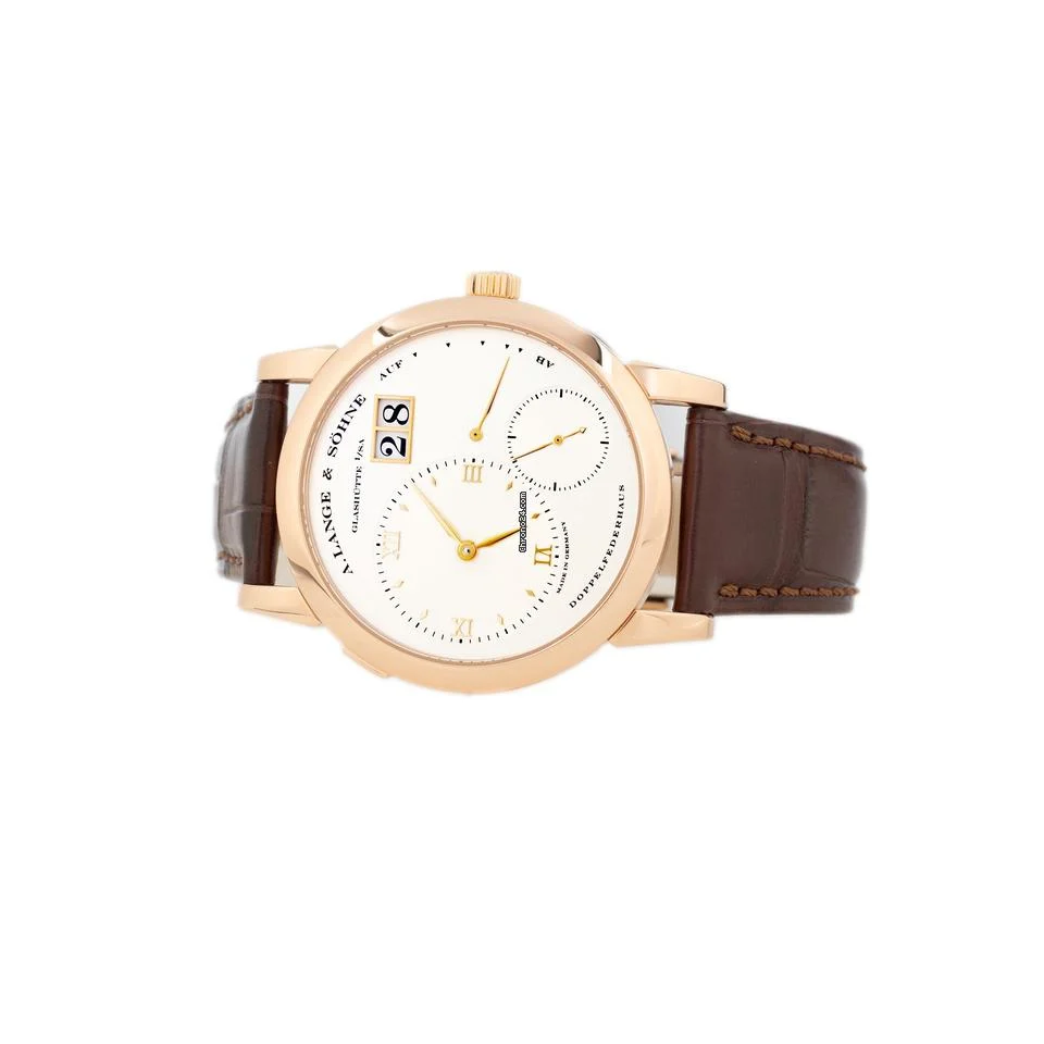 A. Lange & S?hne Lange 1 Rose Gold Silver Dial 38.5mm 101.032