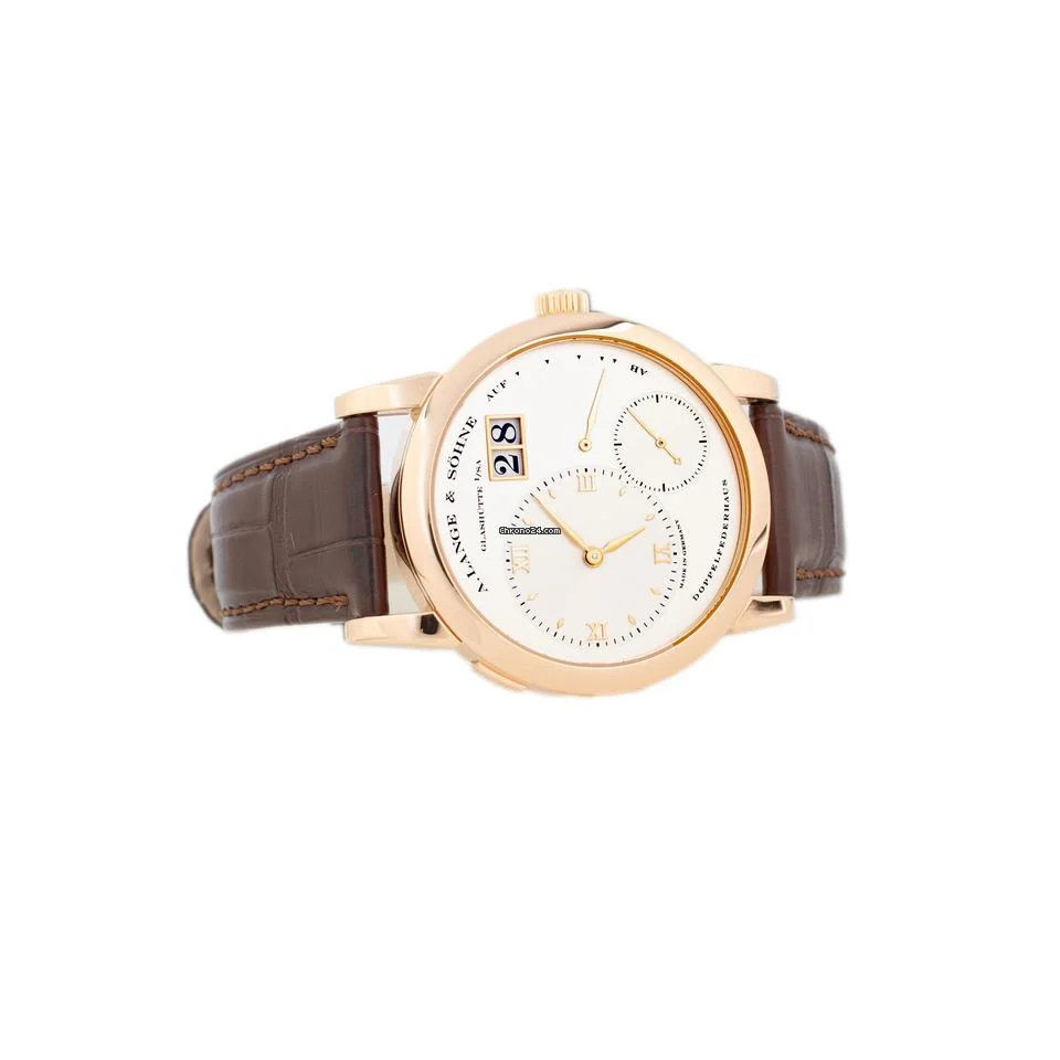 A. Lange & S?hne Lange 1 Rose Gold Silver Dial 38.5mm 101.032