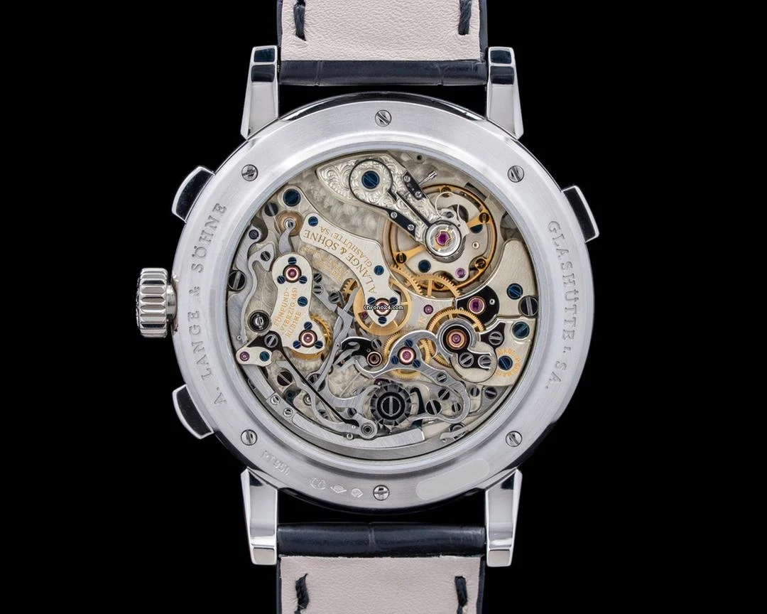 A. Lange & S?hne 410.025FE Datograph Perpetual Calendar Platinum SERVICED
