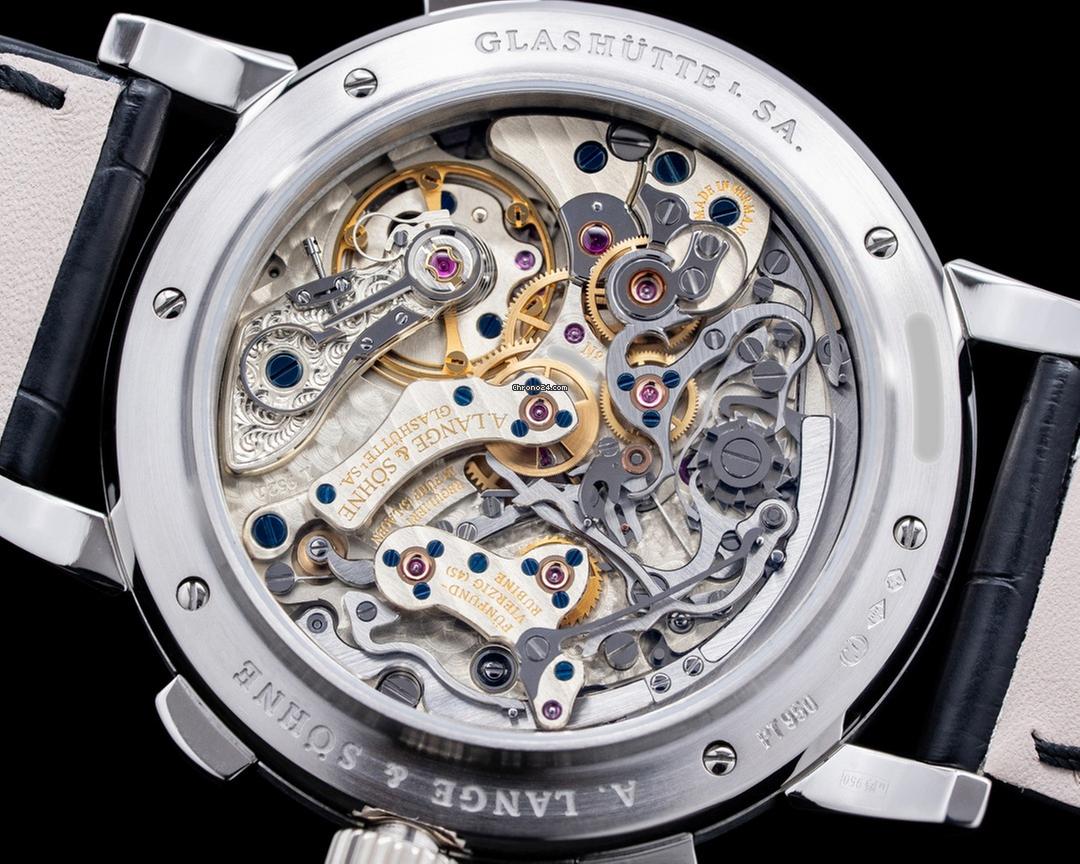 A. Lange & S?hne 410.025FE Datograph Perpetual Calendar Platinum SERVICED