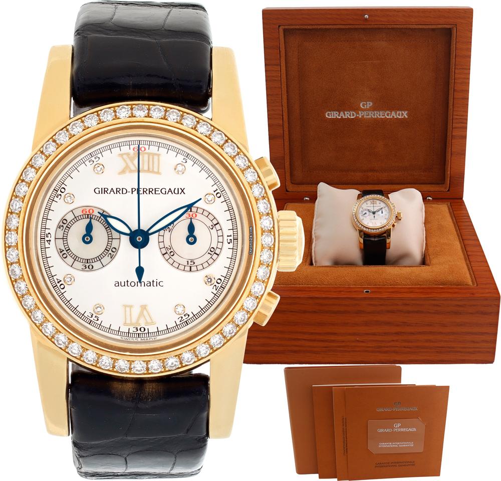 Girard Perregaux Chronograph 8046 18k 31mm watch