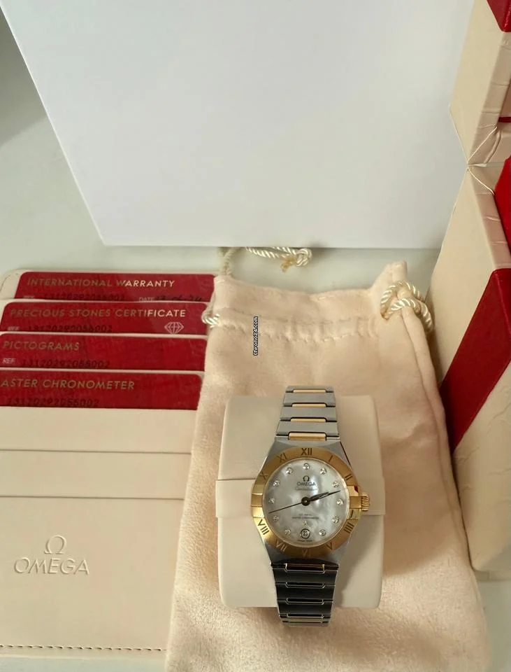 Omega Constellation Master Chronometer Manhattan CONSTELLATION 29 mm, steel ? yellow gold.