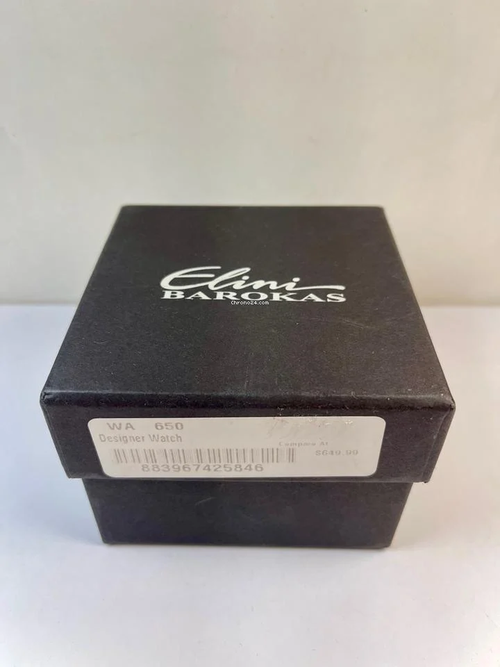Elini Barokas Commander Chronograph Calendar Day Date Two Tone Dial Original Box Papers Swiss Made