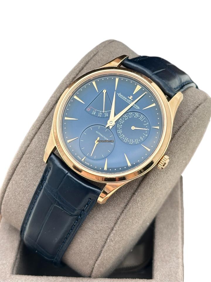 Jaeger-LeCoultre Master Ultra Thin Power Reserve Blue Dial