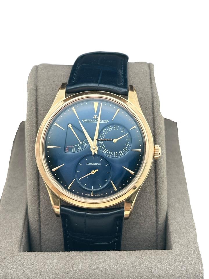 Jaeger-LeCoultre Master Ultra Thin Power Reserve Blue Dial