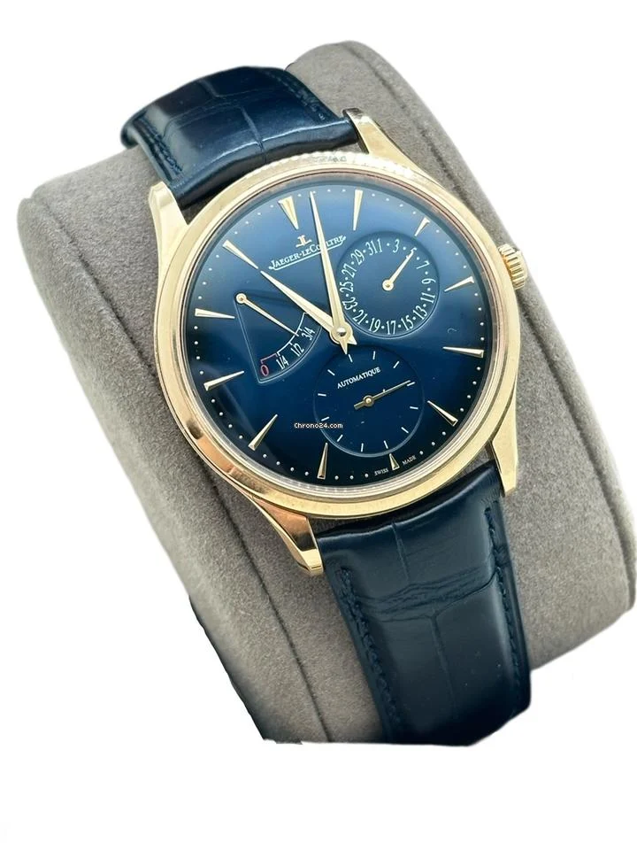 Jaeger-LeCoultre Master Ultra Thin Power Reserve Blue Dial