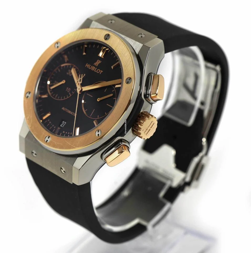 Hublot Classic Fusion Chrono 521.NO.1181.RX 45MM Ceramic Black Rose GoldClassic Fusion