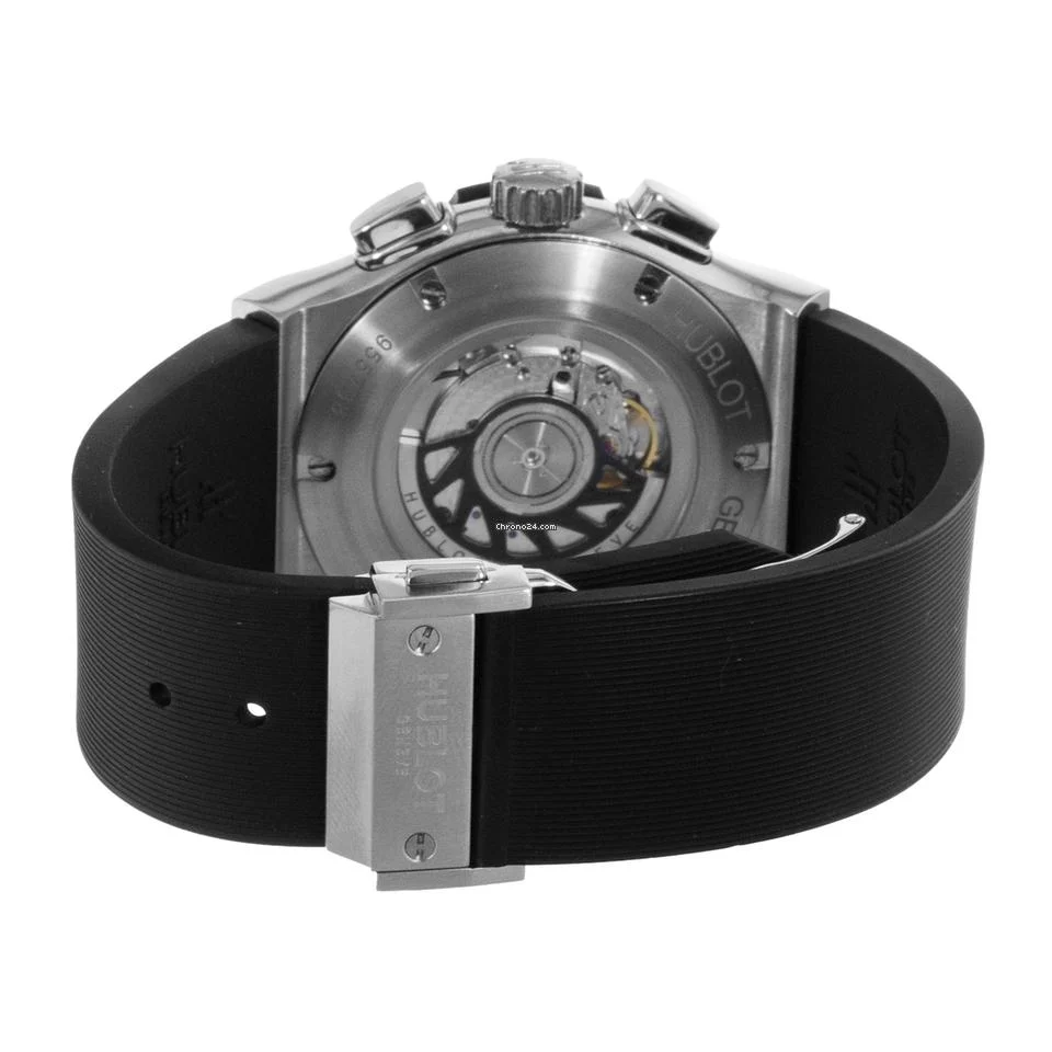 Hublot Classic Fusion 521.NX.2610.RX 45mm Silver Chronograph Mens Watch 2015