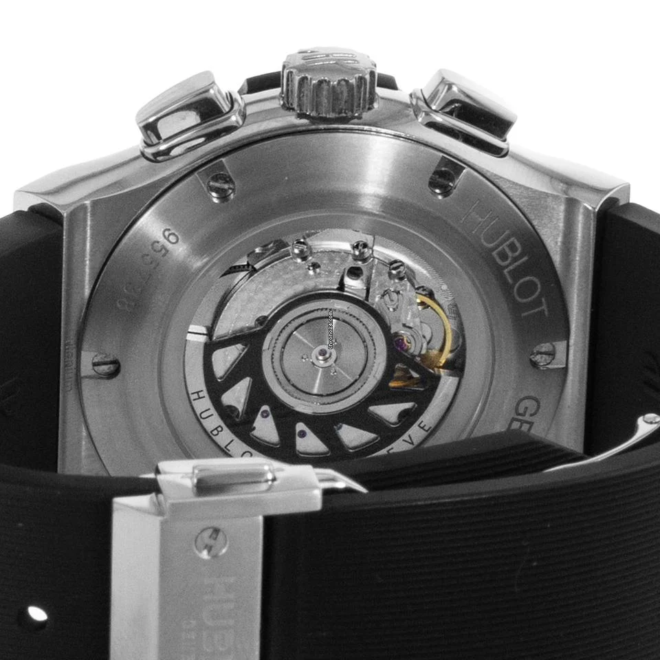 Hublot Classic Fusion 521.NX.2610.RX 45mm Silver Chronograph Mens Watch 2015