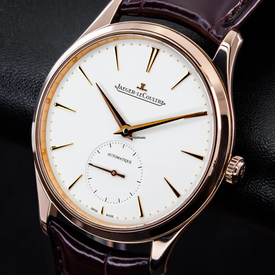 Jaeger-LeCoultre Master Ultra Thin Small Seconds Warranty until 2029 39mm Pink Gold Q1212510 Complete