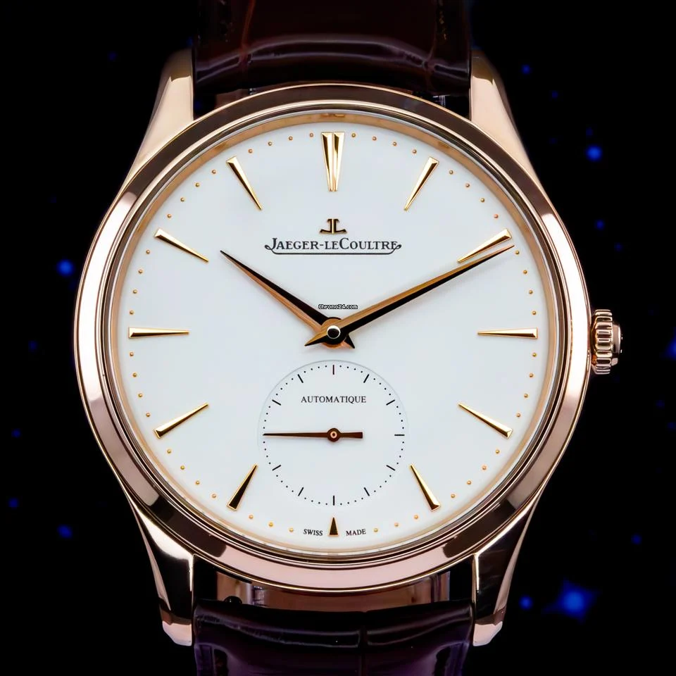 Jaeger-LeCoultre Master Ultra Thin Small Seconds Warranty until 2029 39mm Pink Gold Q1212510 Complete