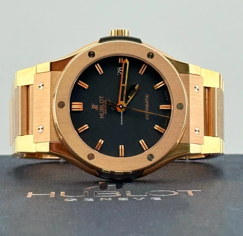 Hublot 511.OX.1180.OX Classic Fusion 18K Rose Gold Box Paper 45mm