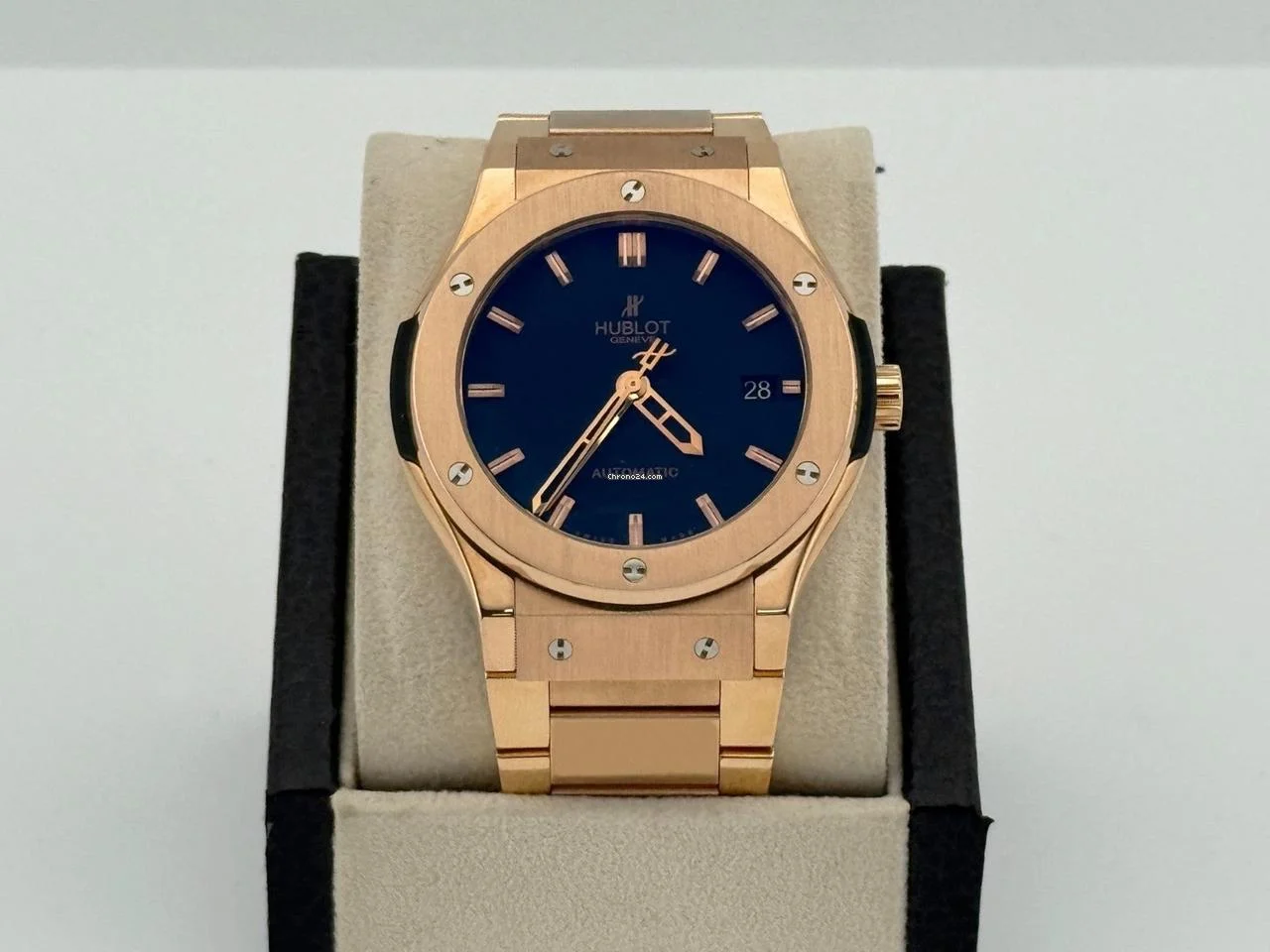 Hublot 511.OX.1180.OX Classic Fusion 18K Rose Gold Box Paper 45mm