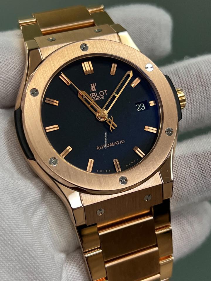 Hublot 511.OX.1180.OX Classic Fusion 18K Rose Gold Box Paper 45mm