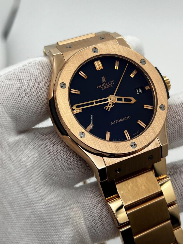 Hublot 511.OX.1180.OX Classic Fusion 18K Rose Gold Box Paper 45mm