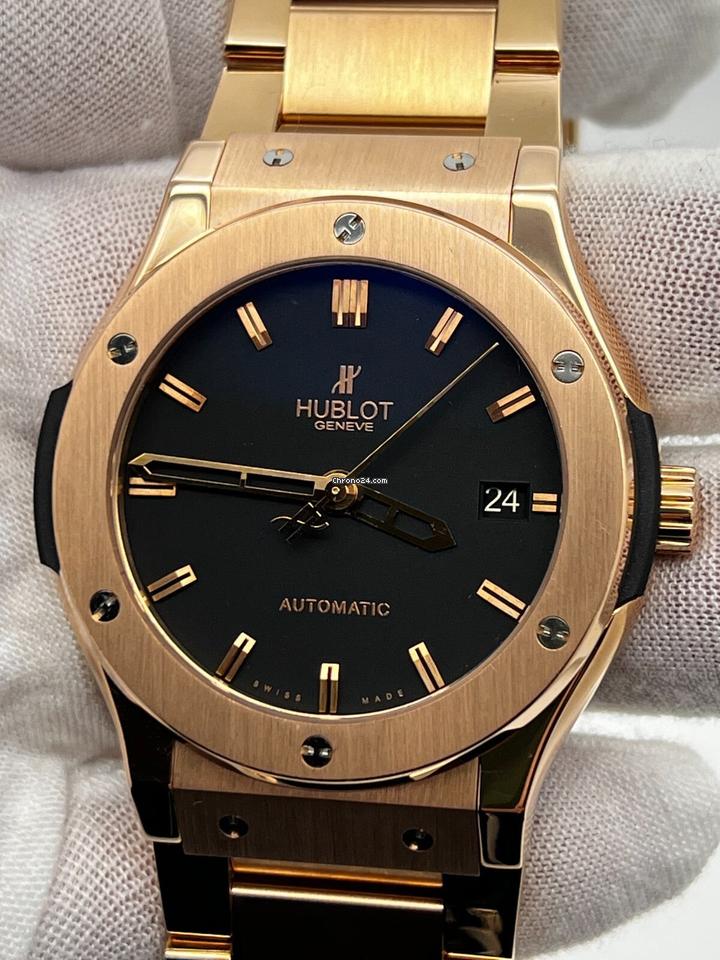 Hublot 511.OX.1180.OX Classic Fusion 18K Rose Gold Box Paper 45mm