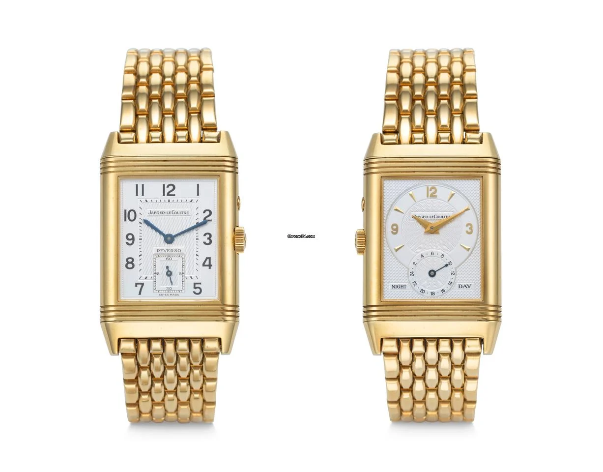 Jaeger-LeCoultre , YELLOW GOLD DUAL-TIME 'REVERSO DUOFACE' WITH DAY & NIGHT INDICATOR, REF. 270.1.54