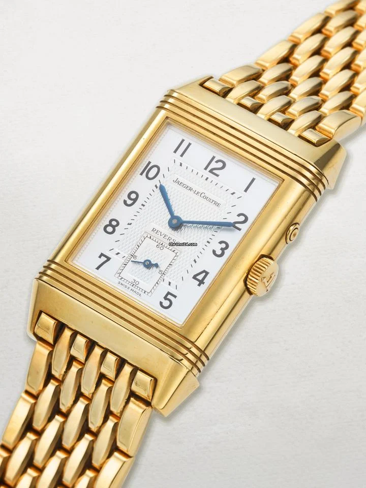 Jaeger-LeCoultre , YELLOW GOLD DUAL-TIME 'REVERSO DUOFACE' WITH DAY & NIGHT INDICATOR, REF. 270.1.54