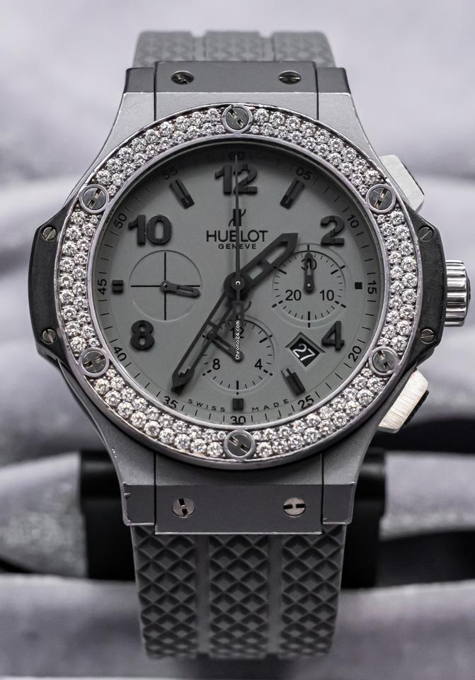Hublot Big Bang 44mm Tantalum & Diamonds $30K MSRP Chronograph 301.AI.460.RX.114 3 Hublot Big Bang 44mm Tantalum & Diamonds $30K MSRP Chronograph 301.AI.460.RX.114