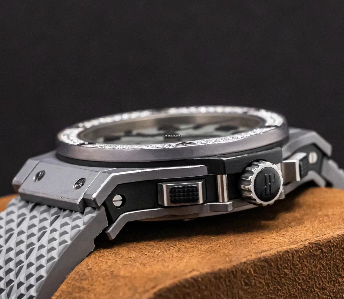 Hublot Big Bang 44mm Tantalum & Diamonds $30K MSRP Chronograph 301.AI.460.RX.114 9 Hublot Big Bang 44mm Tantalum & Diamonds $30K MSRP Chronograph 301.AI.460.RX.114