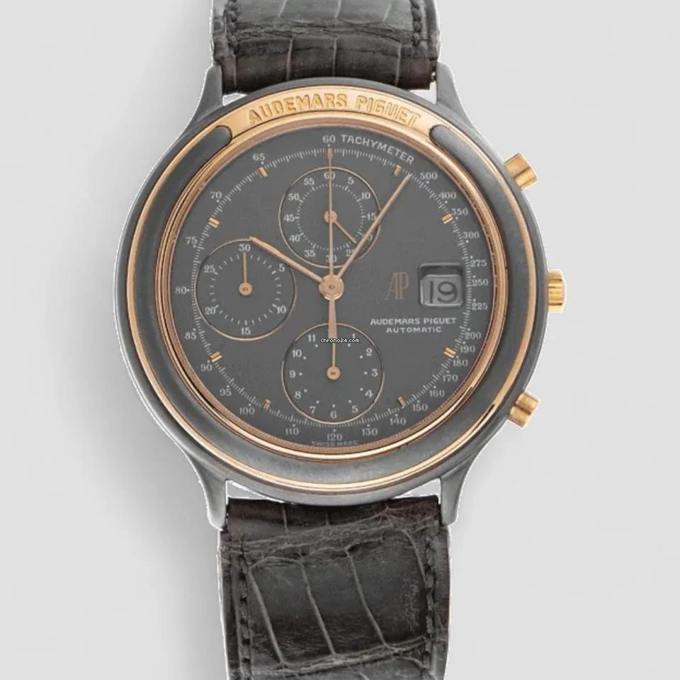 Audemars Piguet Huitieme Tantalum 18kt Rose Gold Automatic Chronograph 40mm