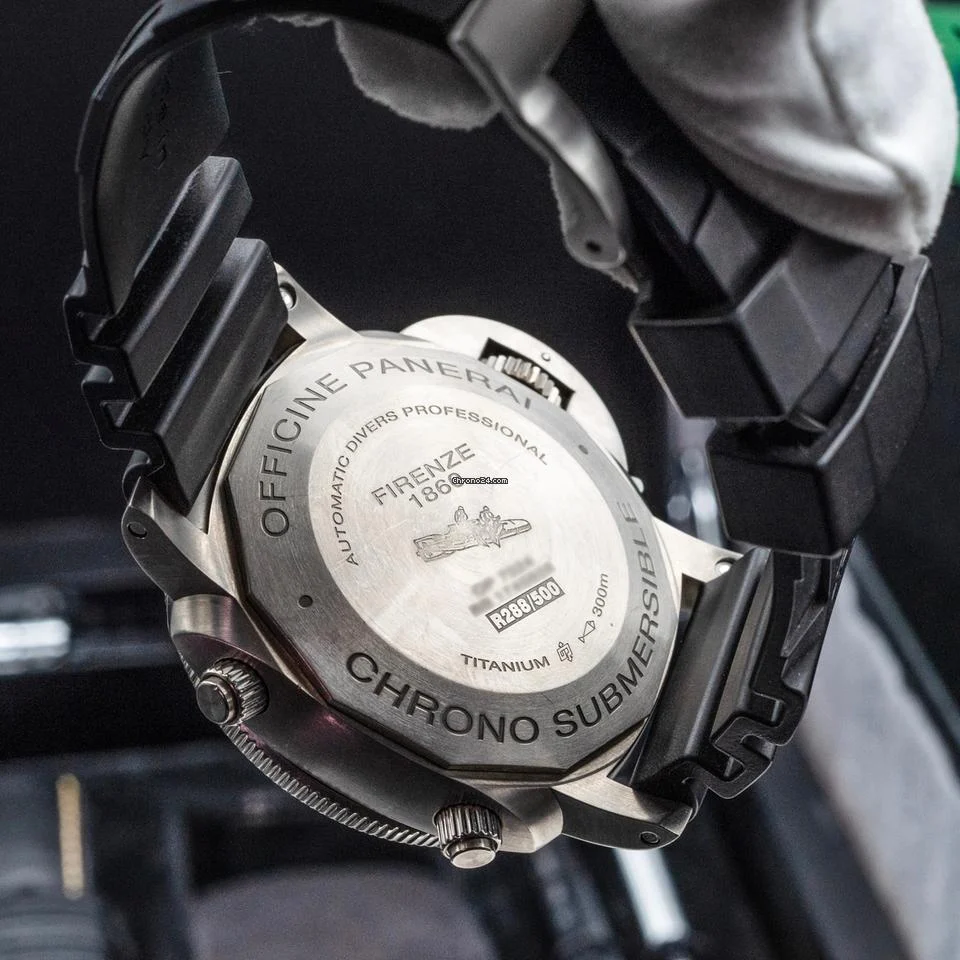 Panerai PAM00614 Luminor Submersible 1950 Chrono Flyback 47mm Titanium