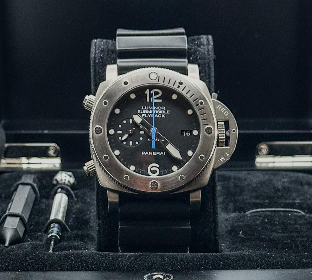 Panerai 614 Luminor Submersible 47 Mm 00614 Chrono Flyback Panerai Luminor Submersible 1950 3 days Automatic