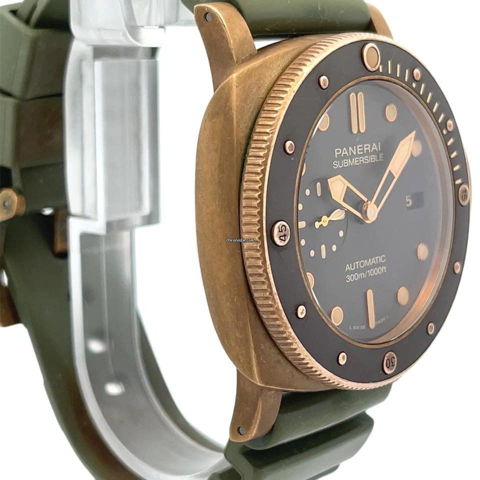Panerai Submersible 47mm Bronzo Brown Dial