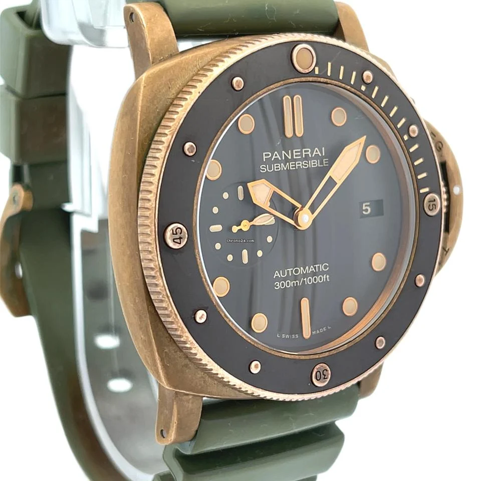 Panerai Submersible 47mm Bronzo Brown Dial