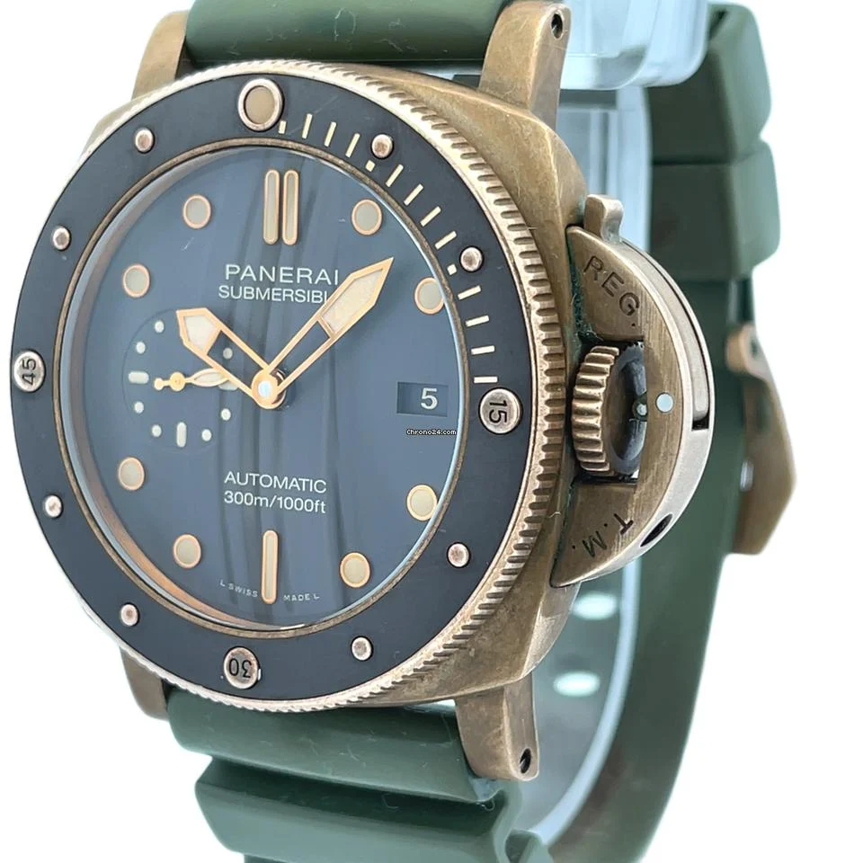 Panerai Submersible 47mm Bronzo Brown Dial