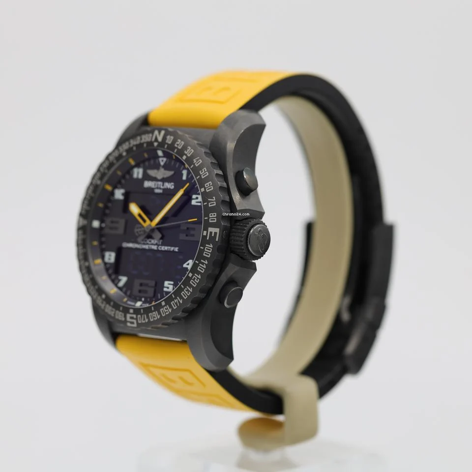 Breitling Cockpit B50 Night Mission Black Dial Titanium Quartz VB5010A4/BD41-242S 5 Breitling Cockpit B50 Night Mission Black Dial Titanium Quartz VB5010A4/BD41-242S