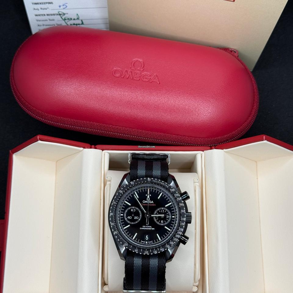 Omega Speedmaster Dark Side Of The Moon Collector Owned ? Excellent Condition ? Service Papers
