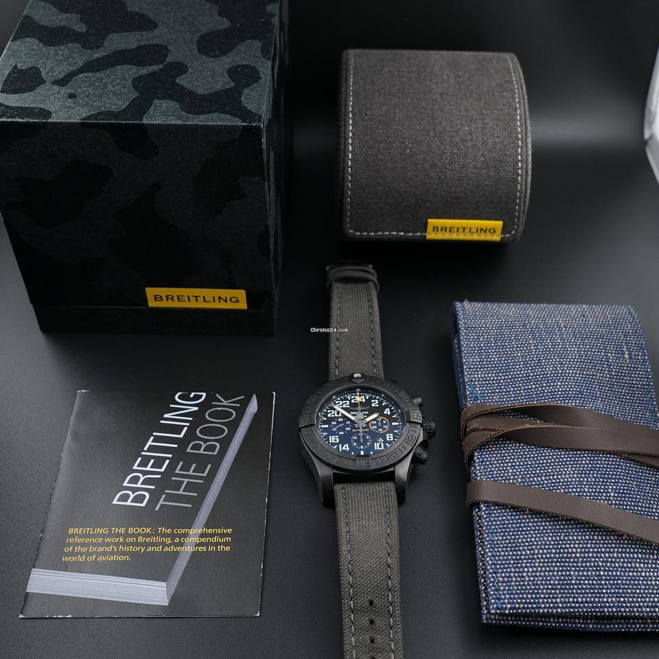 Breitling Avenger Hurricane Box, Case & WFT Kit