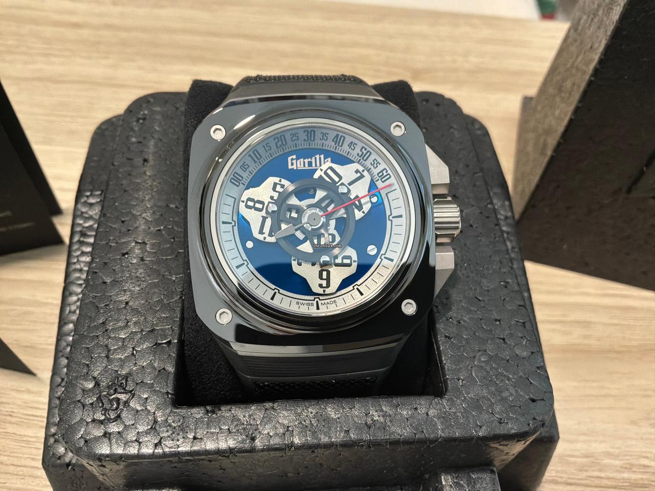 Gorilla Drift Mercury Wandering Hours 44mm Limited Edition of 1 of 50 Pieces Worldwide Forged Carbon Ceramic Titanium NEW with box & papers, FREE shi