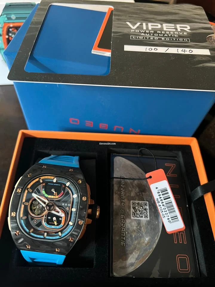 Nubeo Viper new watch with tags box