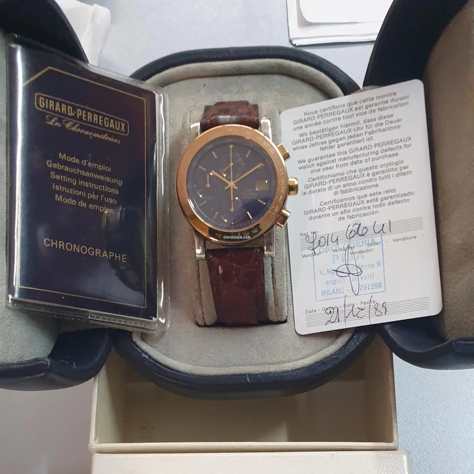 Girard Perregaux GP7000 ARGENTO-ORO ROSA - LIMITED 1.000