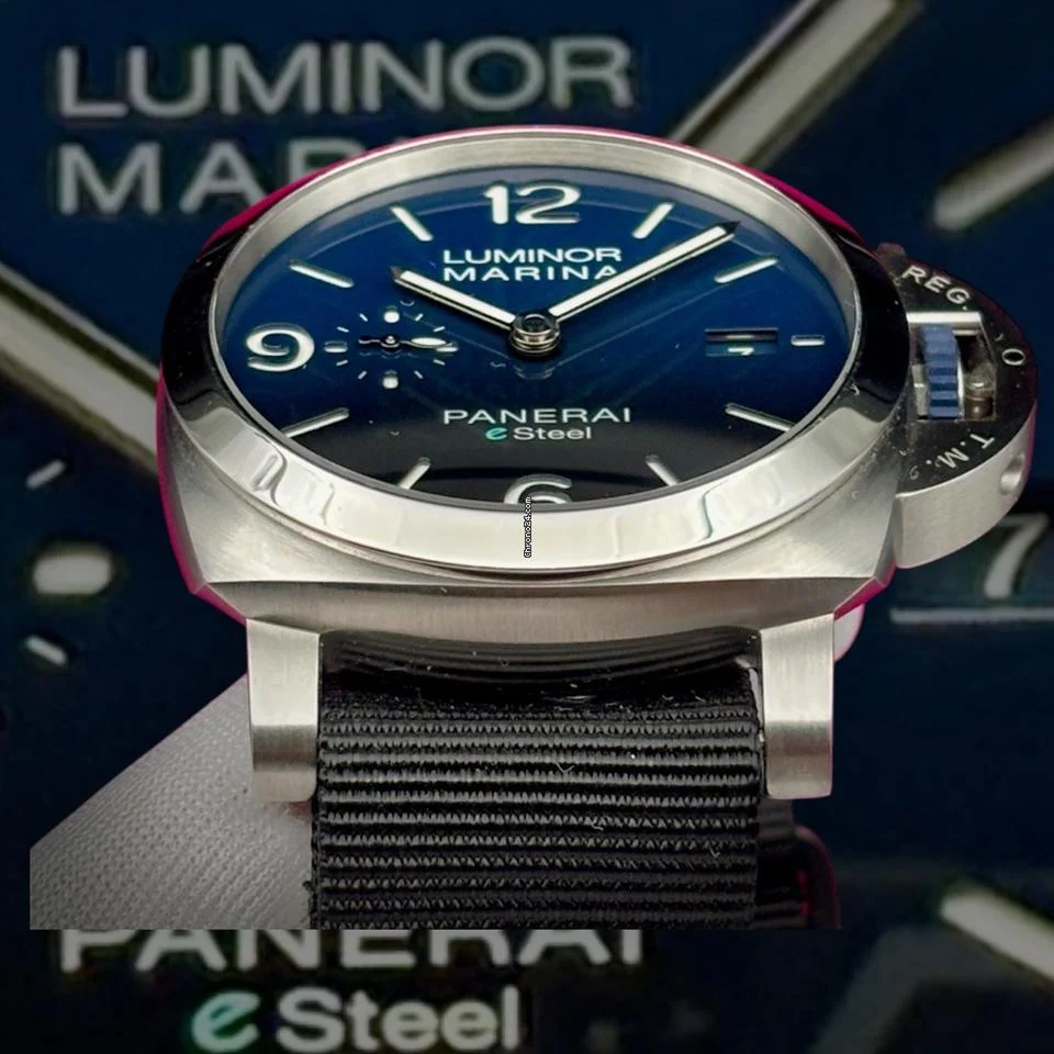 Panerai Blu Profondo 44 Mm Luminor Marina Pam01157 LIMITED Time OFFER Full Set box+papers