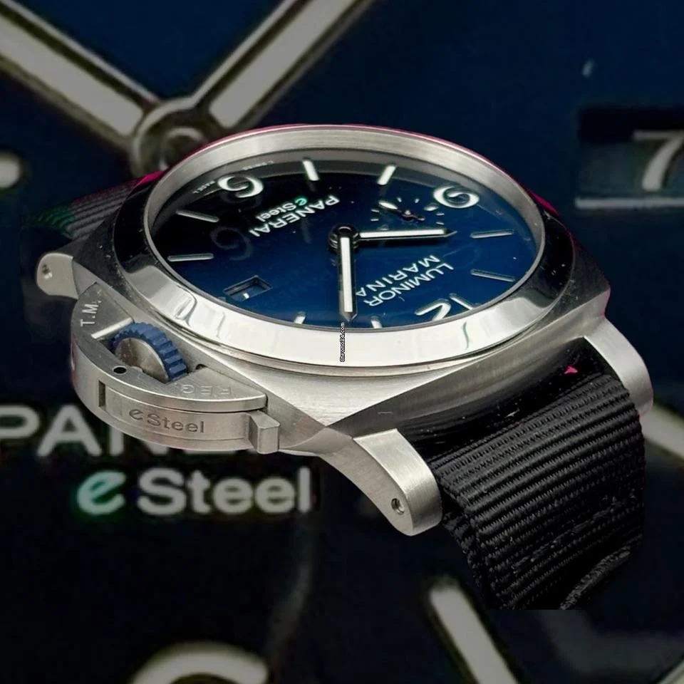 Panerai Blu Profondo 44 Mm Luminor Marina Pam01157 LIMITED Time OFFER Full Set box+papers 3 Panerai Blu Profondo 44 Mm Luminor Marina Pam01157 LIMITED Time OFFER Full Set box+papers