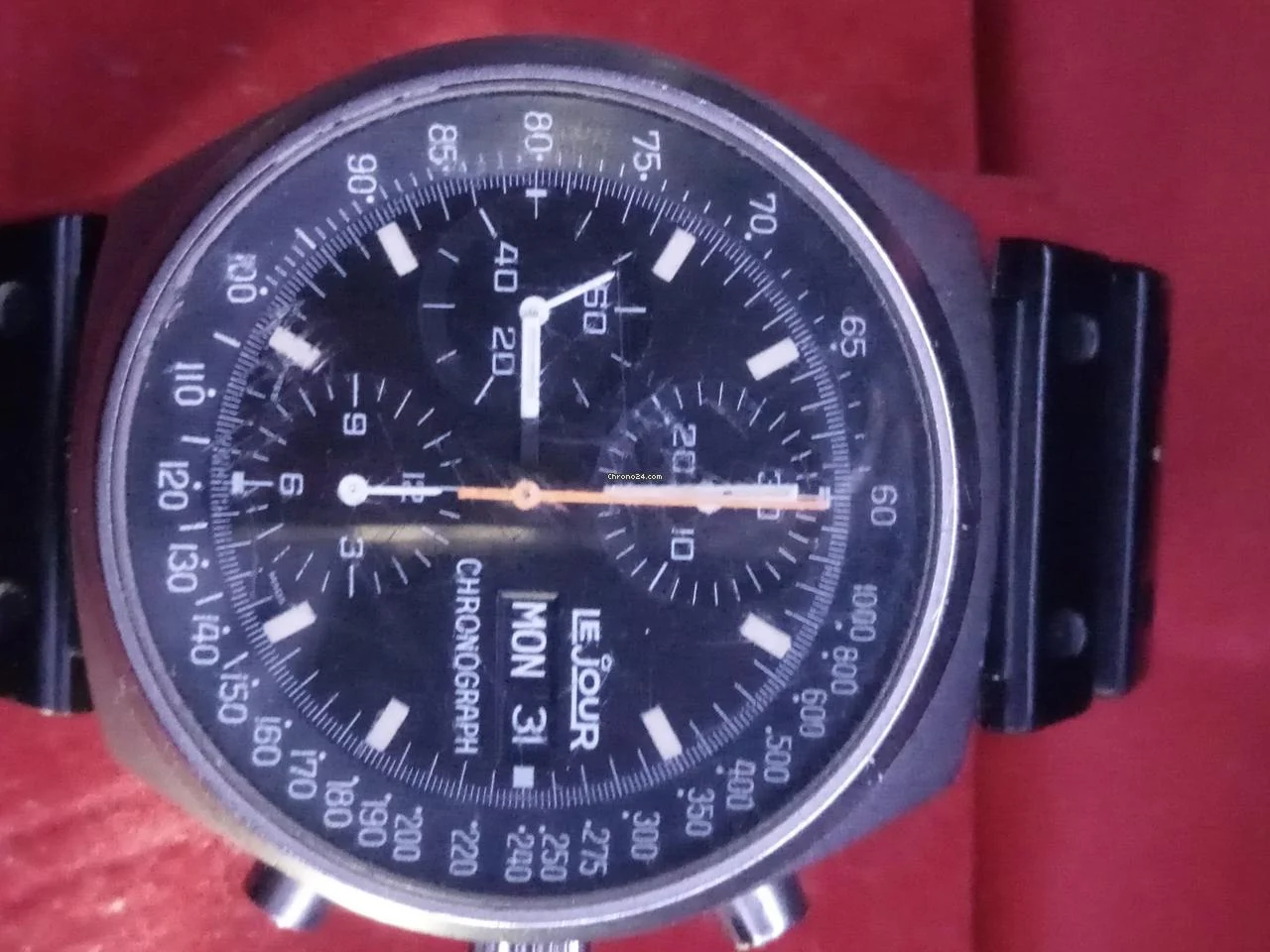 Le Jour Chronograph Chronograph 7500. Vintage 1978 model. Excellent Condition.