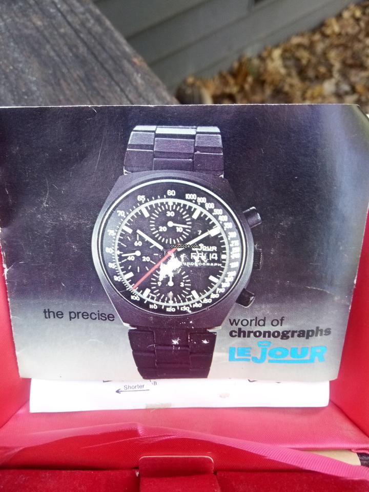 Le Jour Chronograph Chronograph 7500. Vintage 1978 model. Excellent Condition.