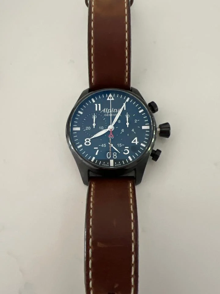 Alpina Startimer Pilot Alpina Startimer. Blue face. Excellent condition. 7 Alpina Startimer Pilot Alpina Startimer. Blue face. Excellent condition.