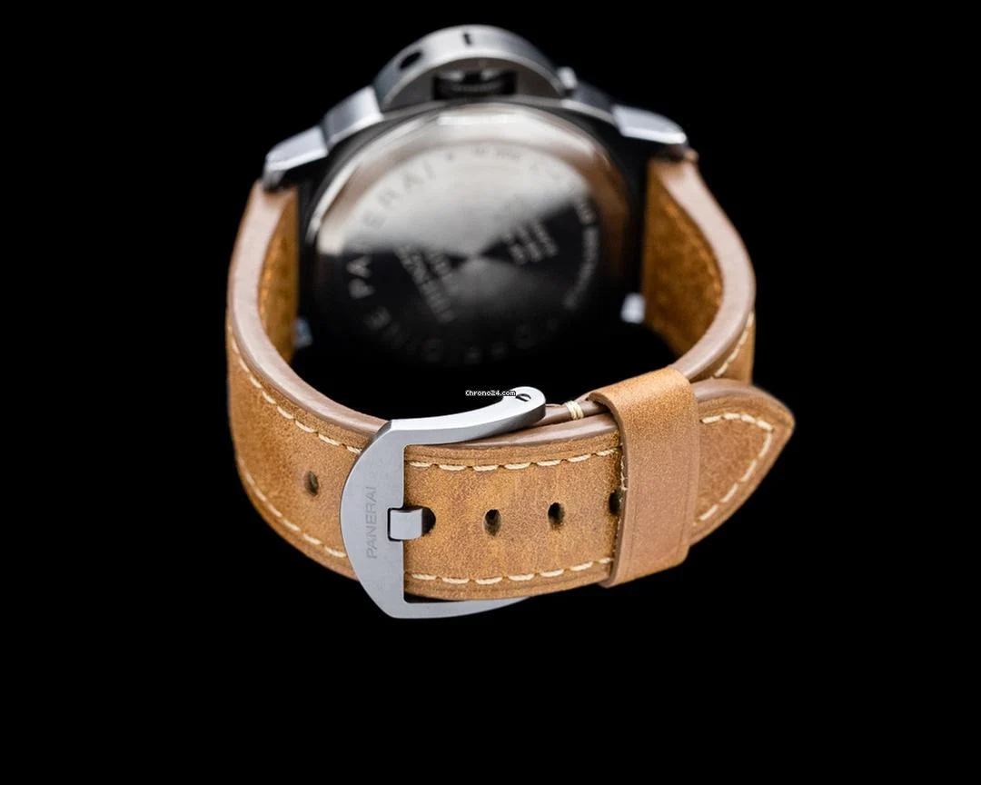 Panerai PAM00004 Luminor Marina Black PVD SS Black Dial