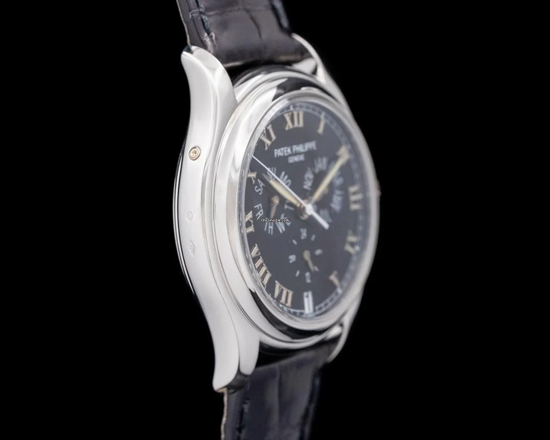 Patek Philippe Annual Calendar 5035P Black Dial Platinum