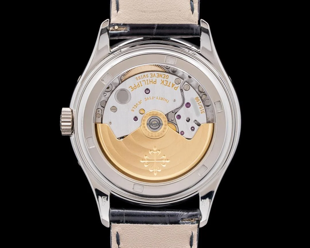 Patek Philippe Annual Calendar 5035P Black Dial Platinum