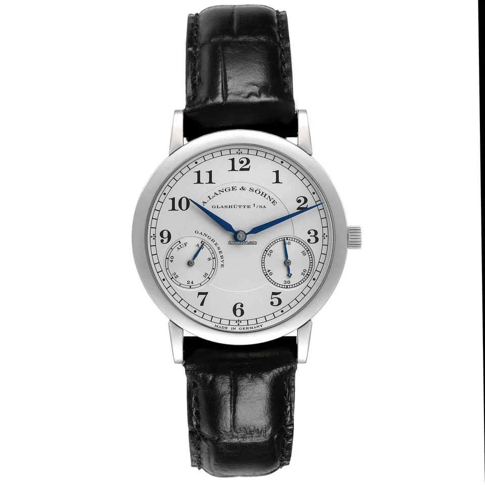 A. Lange & S?hne A. Lange and Sonhne 1815 Up Down Platinum Mens Watch 221.025 Box Papers