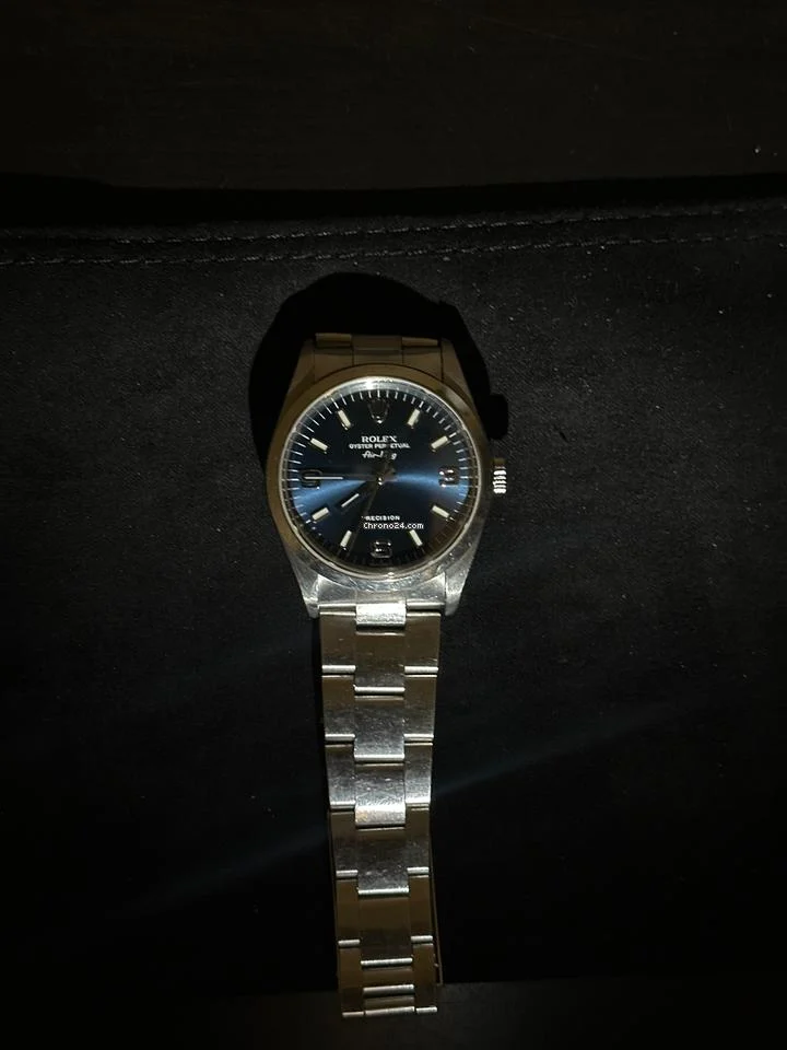 Rolex Air-King 14000M. Blue Dial