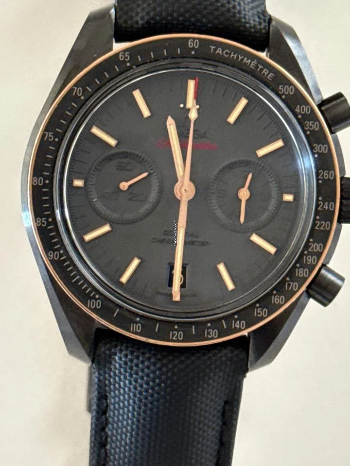 Omega Speedmaster Moonwatch Dark Side Of The Moon Full Set, excellent condition