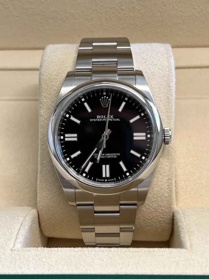Rolex - Unworn Oyster Perpetual 41 Black Dial 124300 3 Rolex - Unworn Oyster Perpetual 41 Black Dial 124300